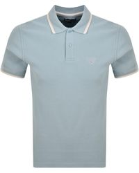Barbour - Ferriby Textured Polo T Shirt - Lyst