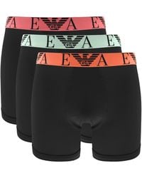 Armani - Emporio 3 Pack Boxer Briefs - Lyst