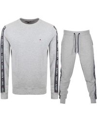 tommy hilfiger blue tracksuit