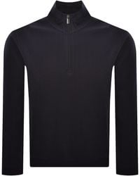 BOSS BUSINESS - Boss Structure Quarter Zip Sweatshirt - Lyst