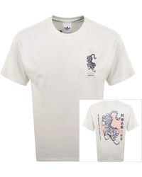 adidas Originals - Tiger Graphic T Shirt Core - Lyst