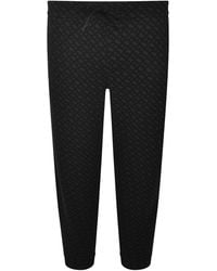 BOSS BUSINESS - Boss Waffle All Over Print Joggers - Lyst