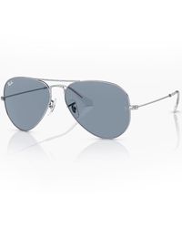 Ray-Ban - Ray Ban 5612 Aviator Sunglasses - Lyst