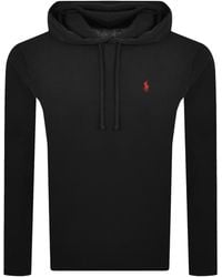 Ralph Lauren - Long Sleeved Hooded T Shirt - Lyst