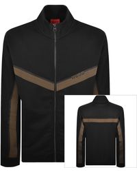 HUGO - Full Zip Dingmoor Sweatshirt - Lyst