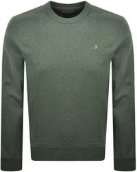 Farah - Farah Hemming Sweatshirt Rosemary - Lyst