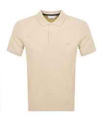 Calvin Klein - Two Tone Polo T Shirt - Lyst