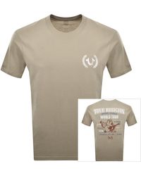 TRUE RELIGION - Multi Overlap T Shirt - Lyst