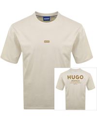 HUGO - Nalono T Shirt - Lyst