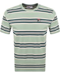 Fila - Fila Cesare Stripe T Shirt - Lyst