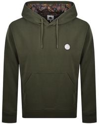 Pretty Green - Logo Hoodie - Lyst
