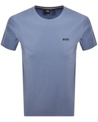 BOSS BUSINESS - Boss Waffle T Shirt Light Pastel - Lyst