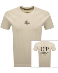 C.P. Company - Cp Company Logo T Shirt - Lyst