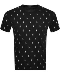 Ralph Lauren - Logo All Over Print T Shirt - Lyst