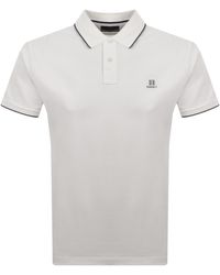 Hackett - Heritage Tipped Polo T Shirt - Lyst
