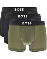 BOSS BUSINESS - Boss One 3 Pack Mircofiber Stretch Trunks - Lyst