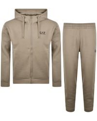 EA7 - Emporio Armani Logo Tracksuit - Lyst