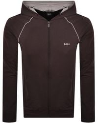 BOSS BUSINESS - Boss Mix And Match Full Zip Hoodie - Lyst