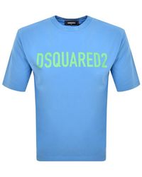 DSquared² - Loose Fit T Shirt Light - Lyst