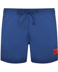 HUGO - Dominica Swim Shorts - Lyst