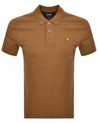 Lyle & Scott - Plain Polo T Shirt - Lyst