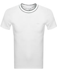 Lacoste - Crew Neck Pique T Shirt - Lyst