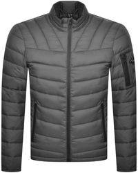 replay quilted jacket