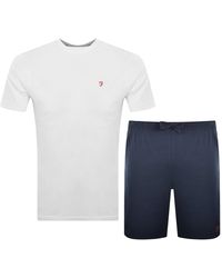 Farah - Farah Lanpa T Shirt And Shorts Set - Lyst