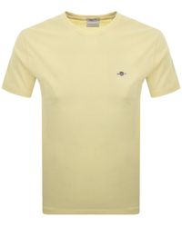 GANT - Original Short Sleeve T Shirt - Lyst