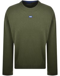 HUGO - San Casey Knit Jumper - Lyst