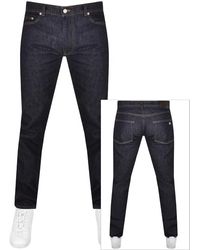 Lacoste Slim Fit Dark Wash Jeans - Blue