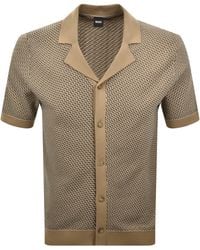 BOSS BUSINESS - Boss H Lomare Knit Polo - Lyst
