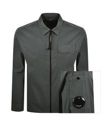 C.P. Company - Cp Company Gabardine Overshirt - Lyst