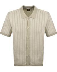 BOSS - Boss Kodd Relaxed Knit Polo Shirt - Lyst