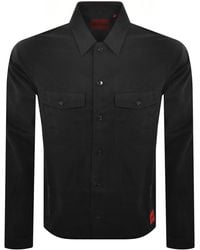 HUGO - Enalu Overshirt Jacket - Lyst