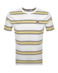 Fila - Yarn Dye Stripe Sanders T Shirt - Lyst