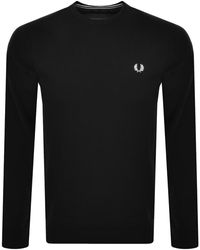 Fred Perry - Crew Neck Knit Jumper - Lyst