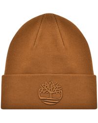 Timberland - Tonal Embroidery Beanie - Lyst