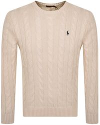 Ralph Lauren - Driver Crew Neck Knit Jumper - Lyst
