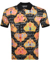 Versace - Couture Heart Polo T Shirt - Lyst