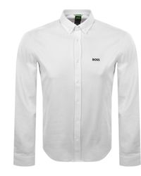 BOSS - Boss St Motion Long Sleeve Shirt - Lyst