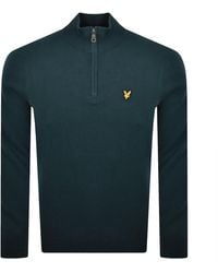 Lyle & Scott - Quarter Zip Jumper - Lyst