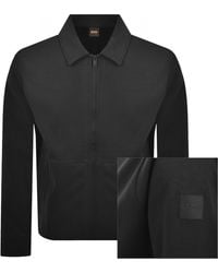 BOSS - Boss Pe Twist Overshirt Open - Lyst