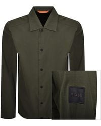 BOSS - Boss Labib Overshirt - Lyst