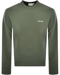 Calvin Klein - Micro Logo Repreve Sweatshirt - Lyst