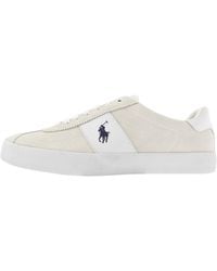Ralph Lauren - Court Vlc Trainers - Lyst