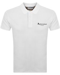 Aquascutum - Logo Polo T Shirt - Lyst