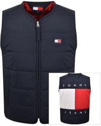 Tommy Hilfiger - Flag Quilted Gilet - Lyst