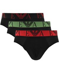 Armani - Emporio 3 Pack Briefs - Lyst