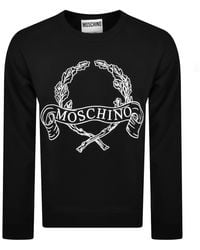 Moschino - Laurel Crown Sweatshirt - Lyst